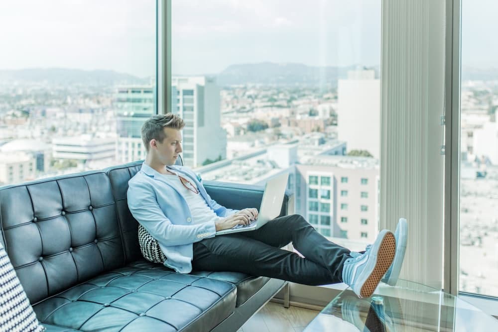 UX and UI design workspace