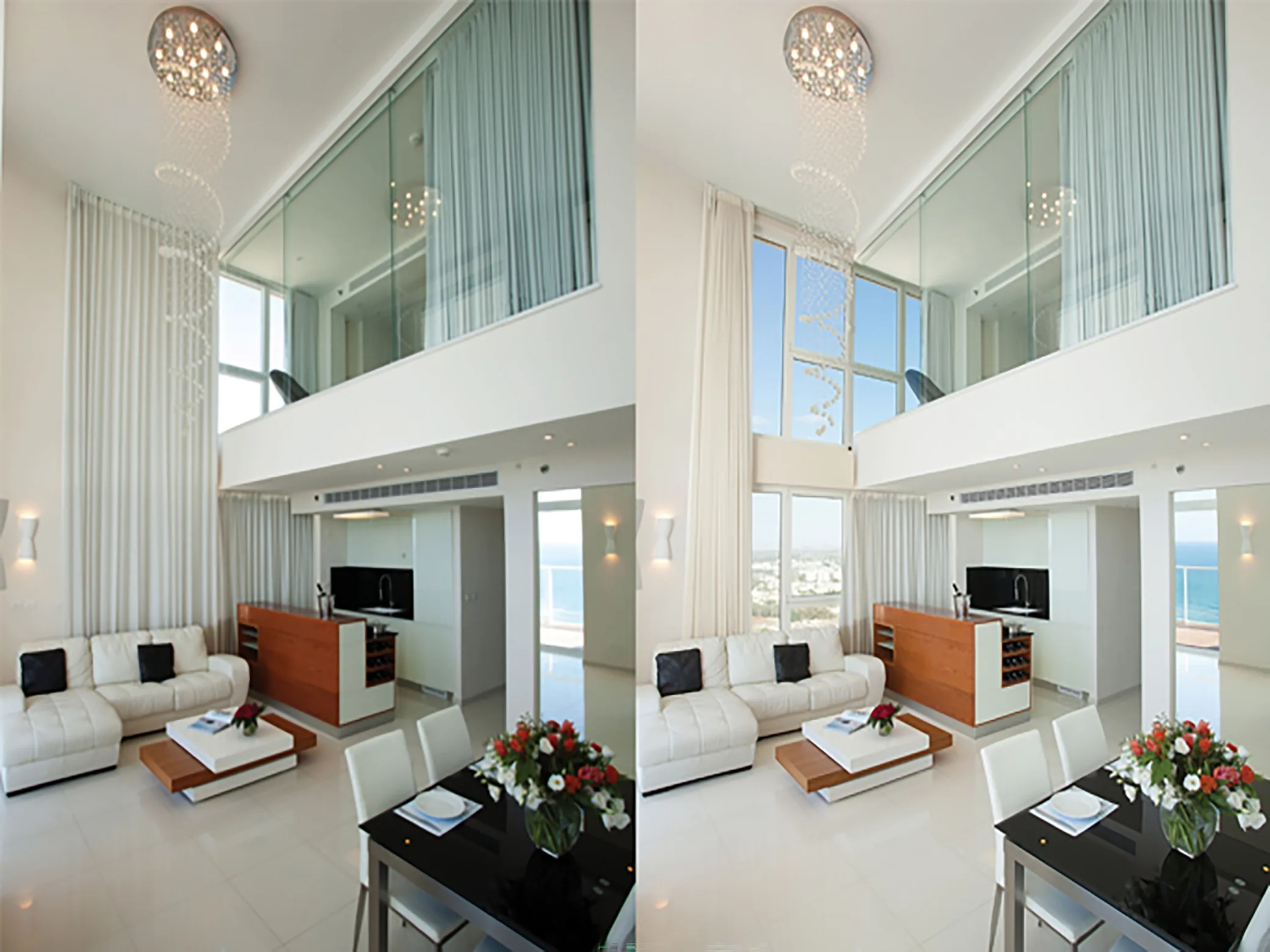 Real estate photo editing sample image