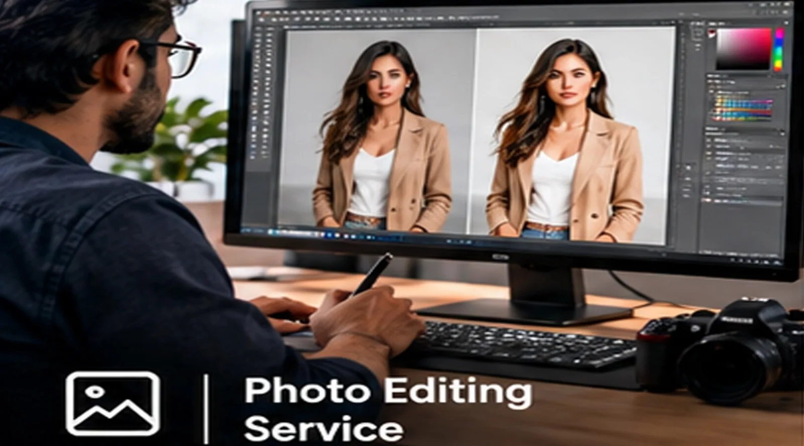 Photo Editing Service visual preview