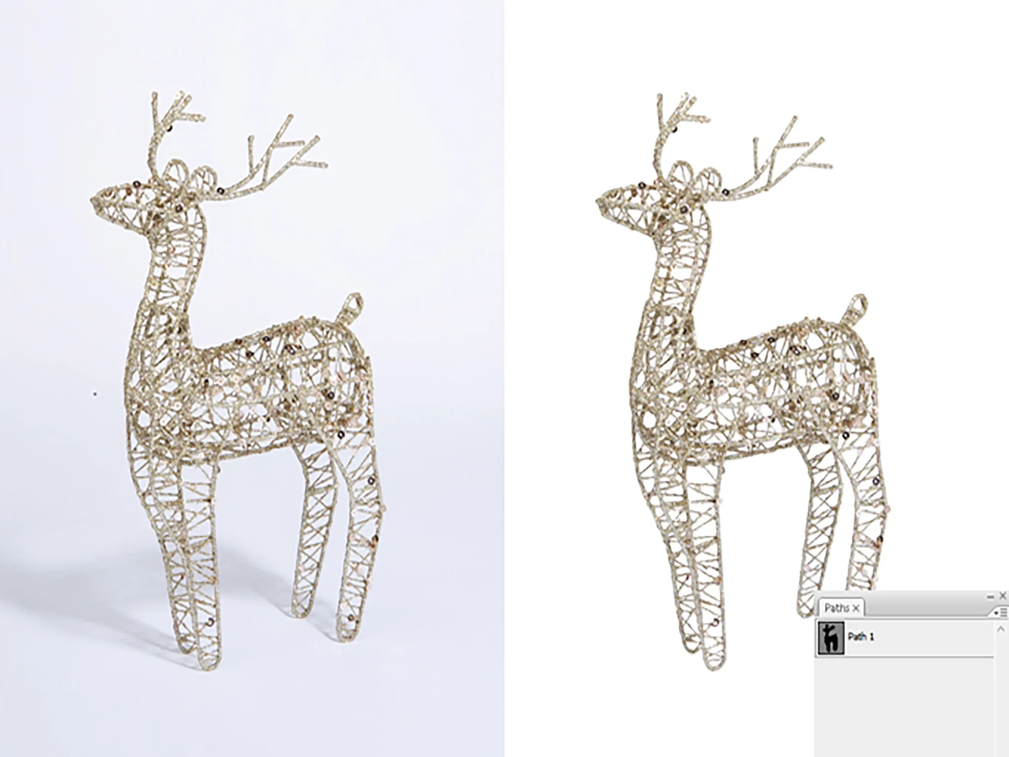 Example image of image background remove and clipping path