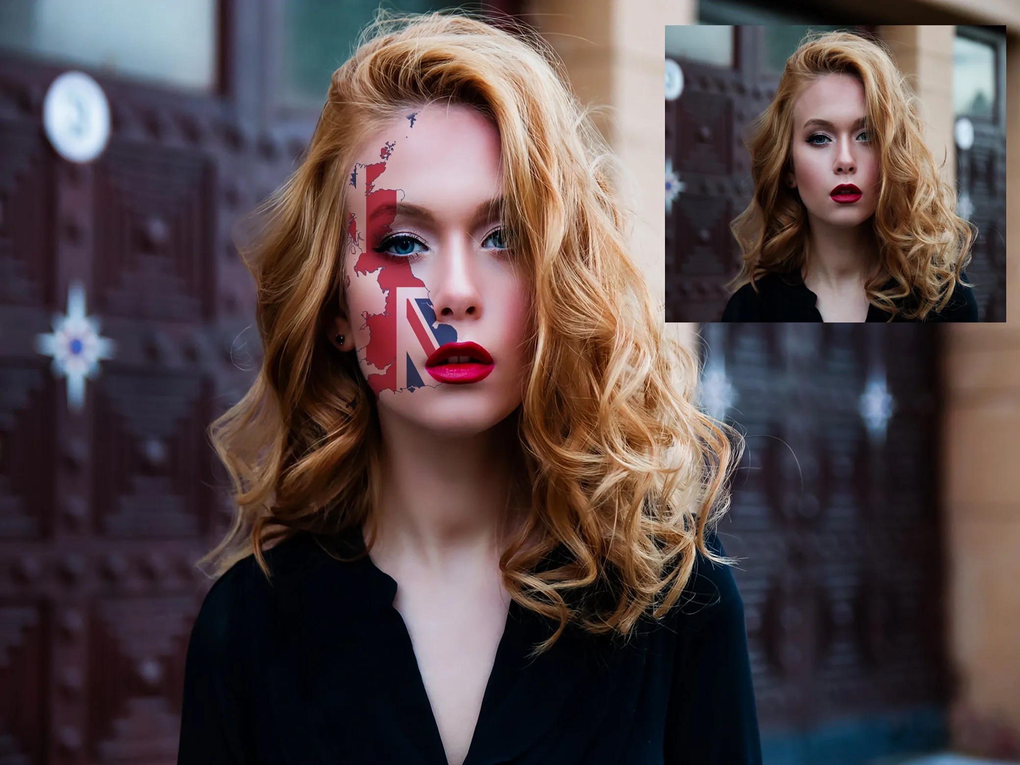 Skin Retouching Image