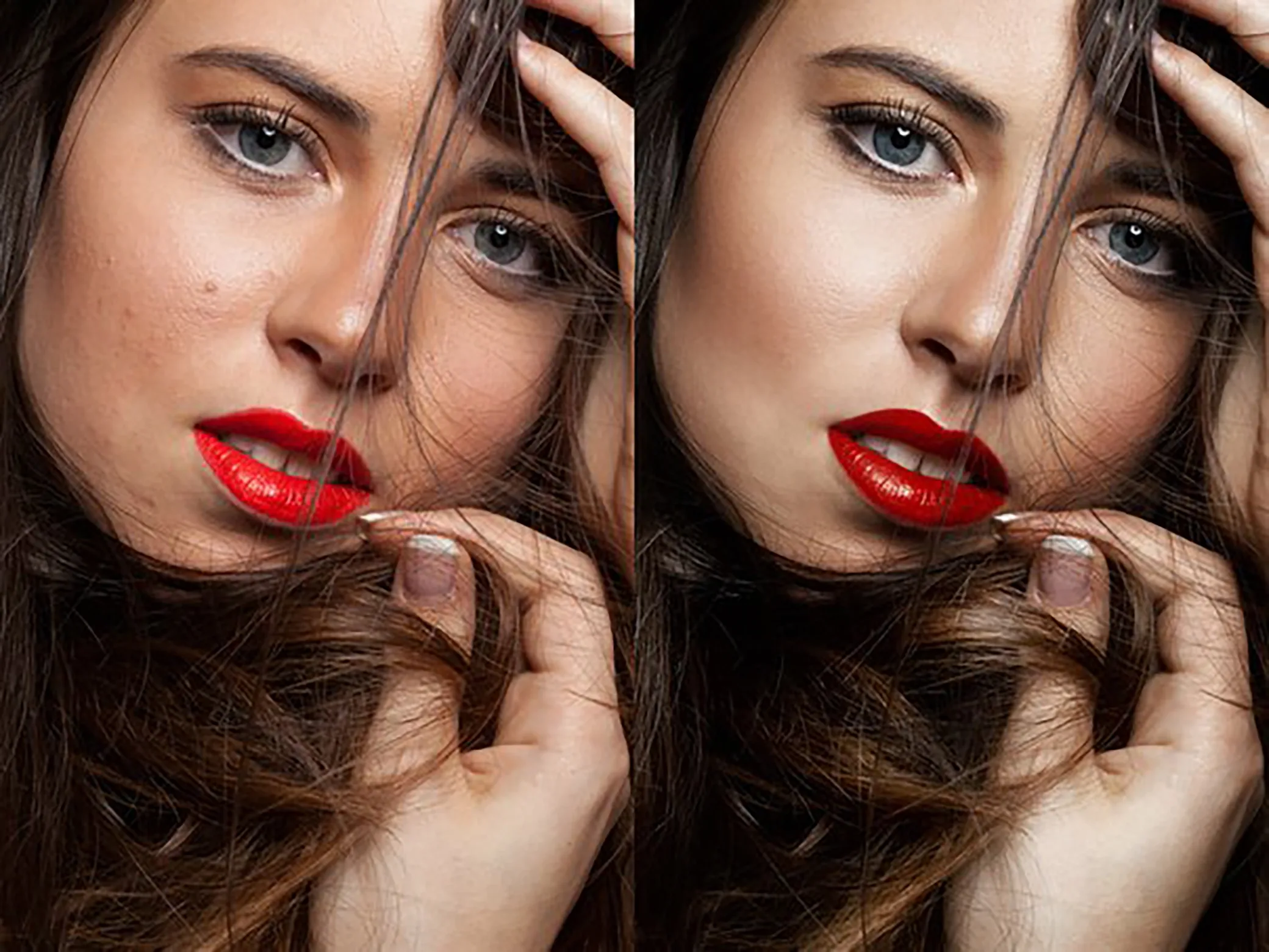 Model Photo retouching