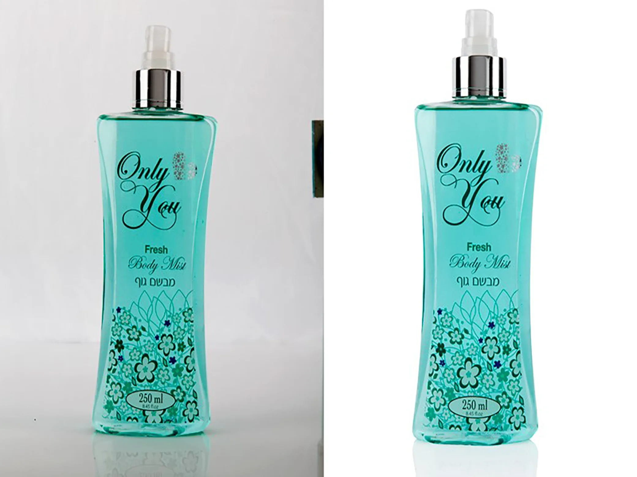Personal care product image retouching