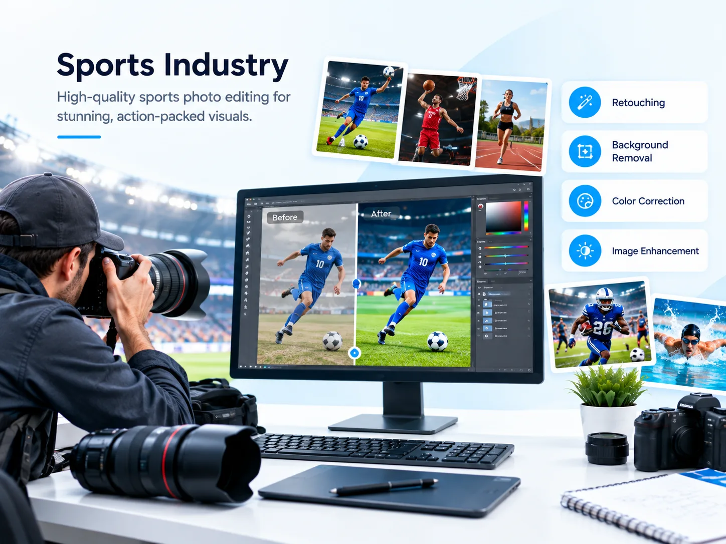 Sports industry image