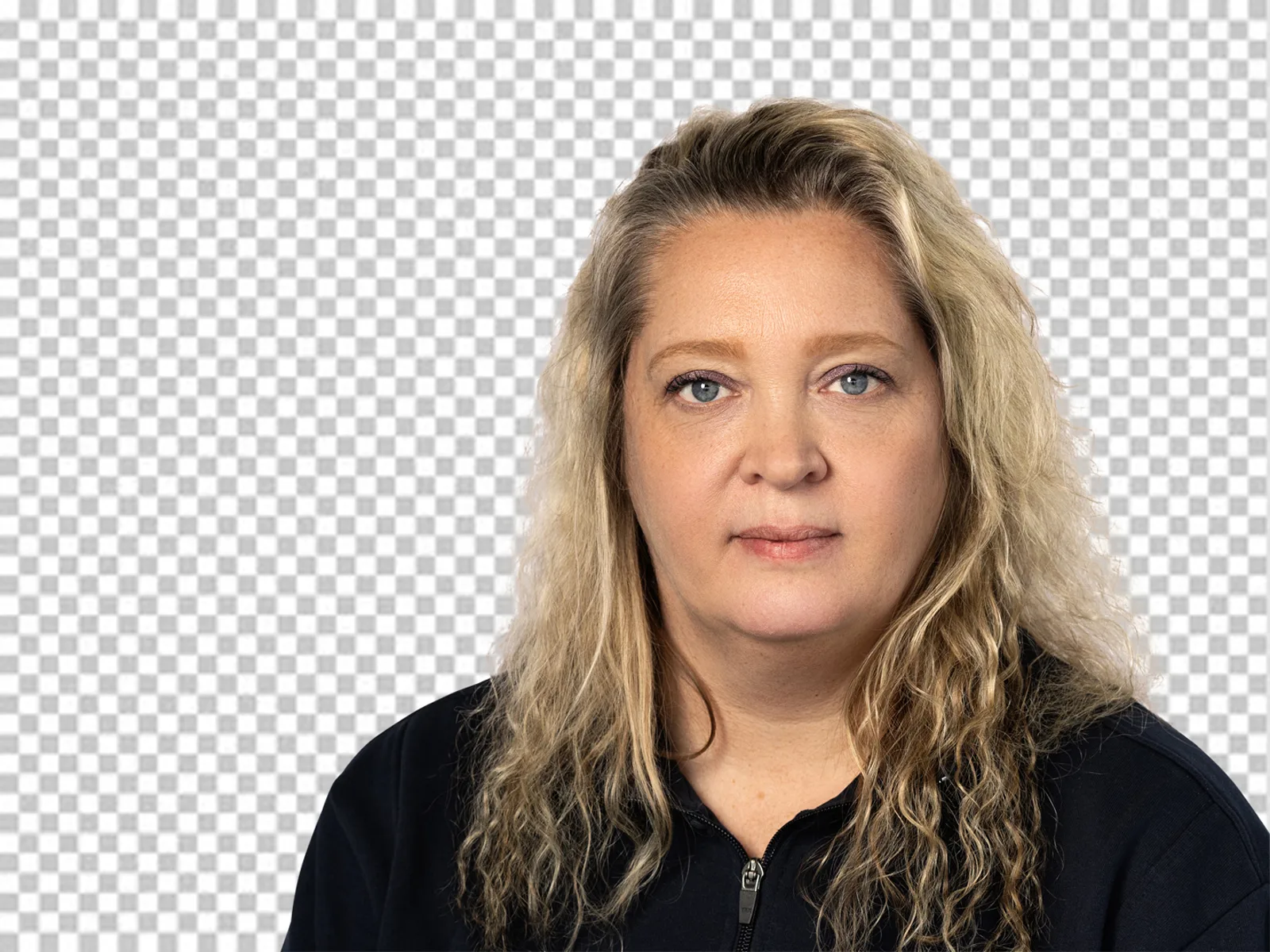 Fur and hair masking after image