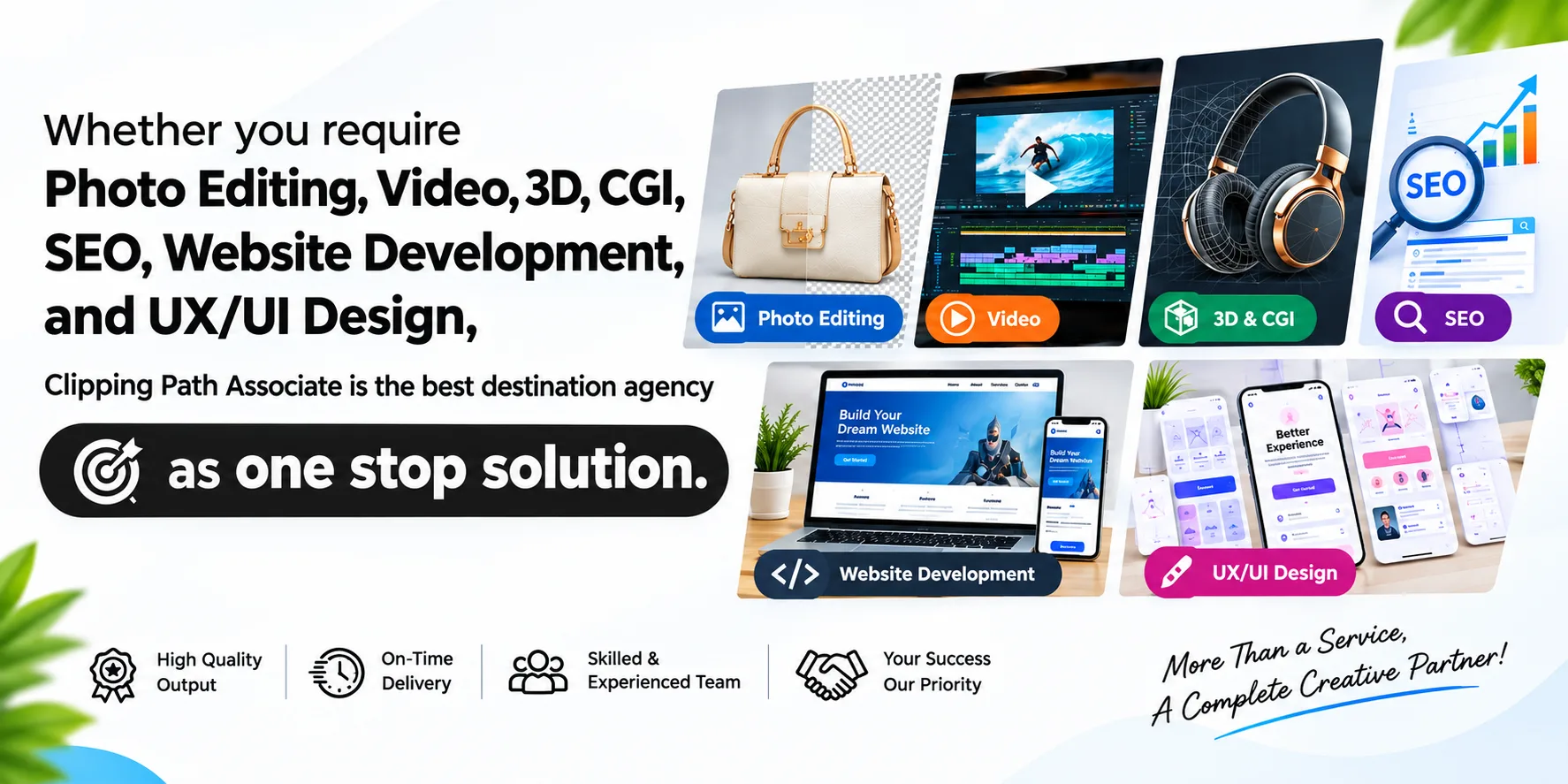 Clipping path associates benefits