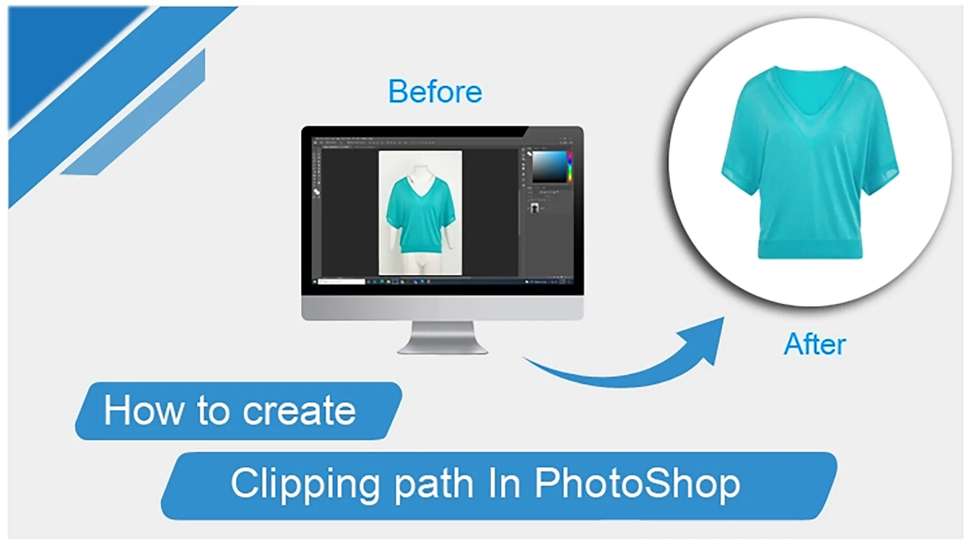 How to Create a Clipping path in Photoshop