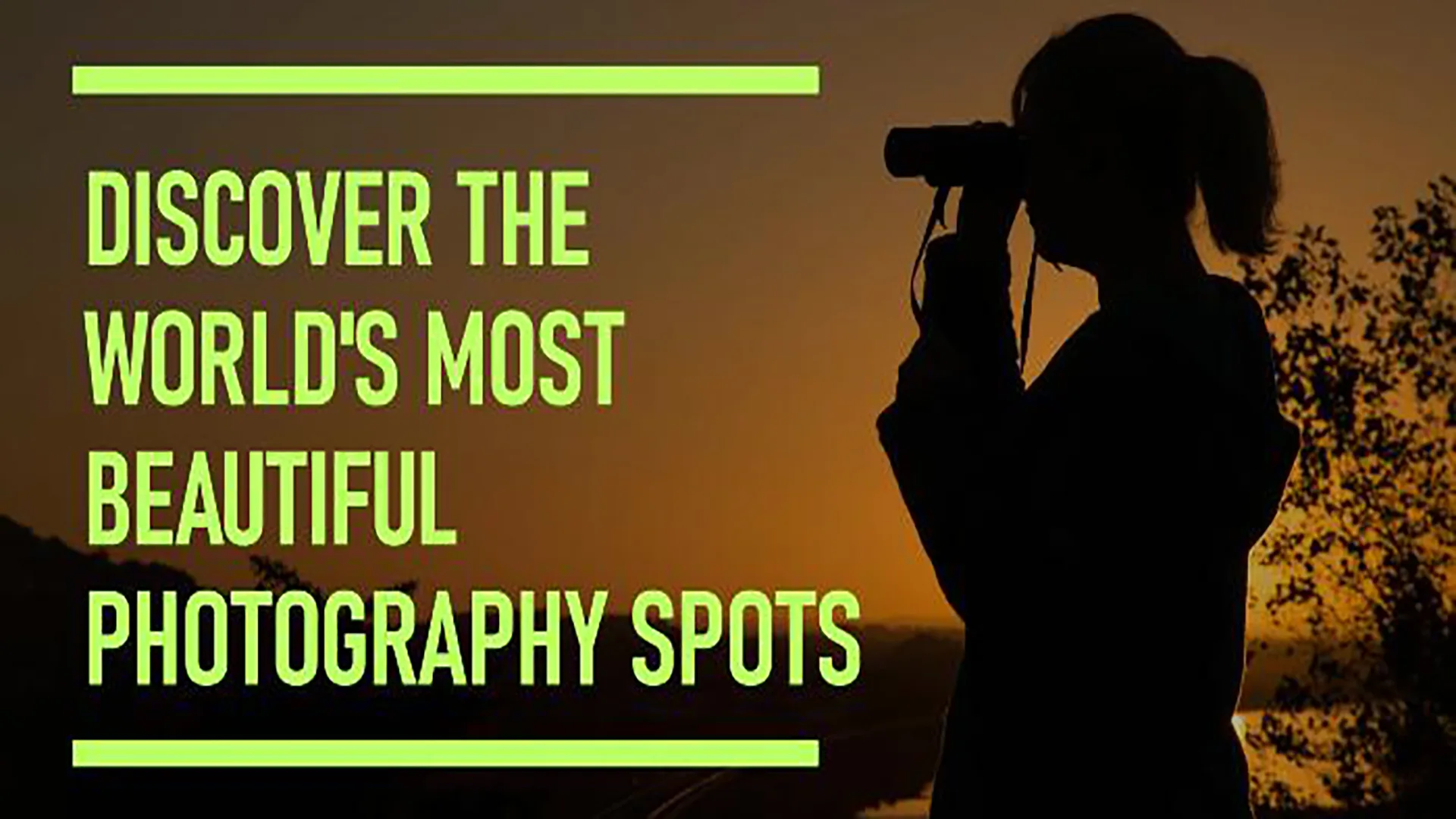 Most Beautiful Places for Photography around the World