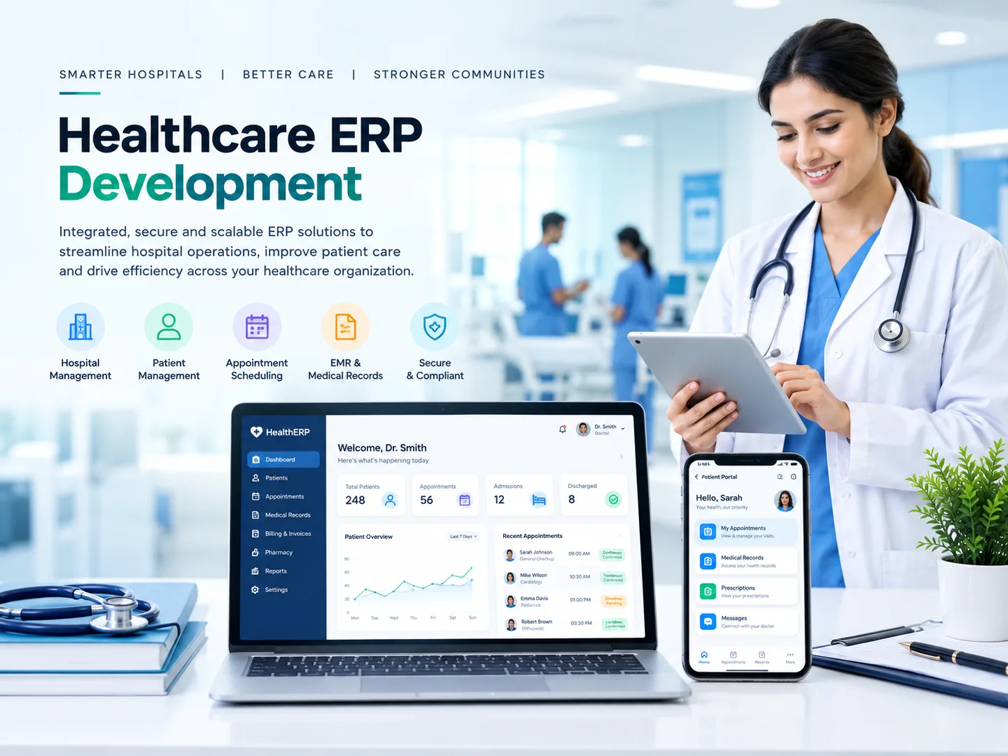 Healthcare ERP featured offering page image